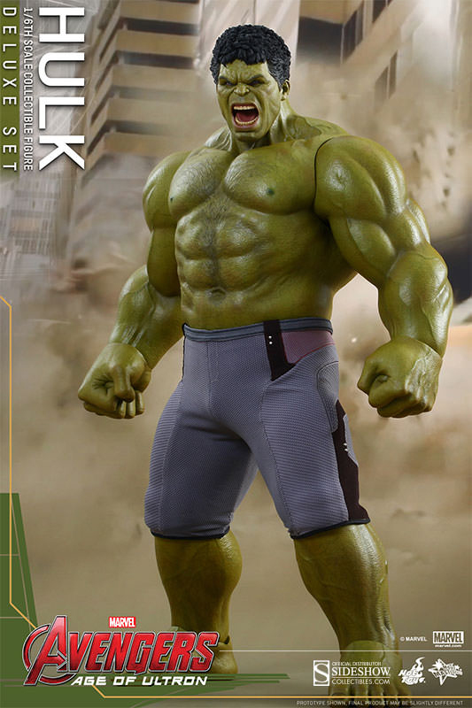 1/6 HOT TOYS - AVENGERS AVENGERS AGE OF ULTRON HULK DELUXE SET