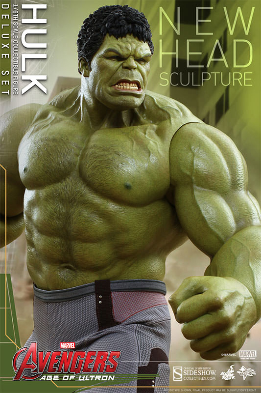 1/6 HOT TOYS - AVENGERS AVENGERS AGE OF ULTRON HULK DELUXE SET