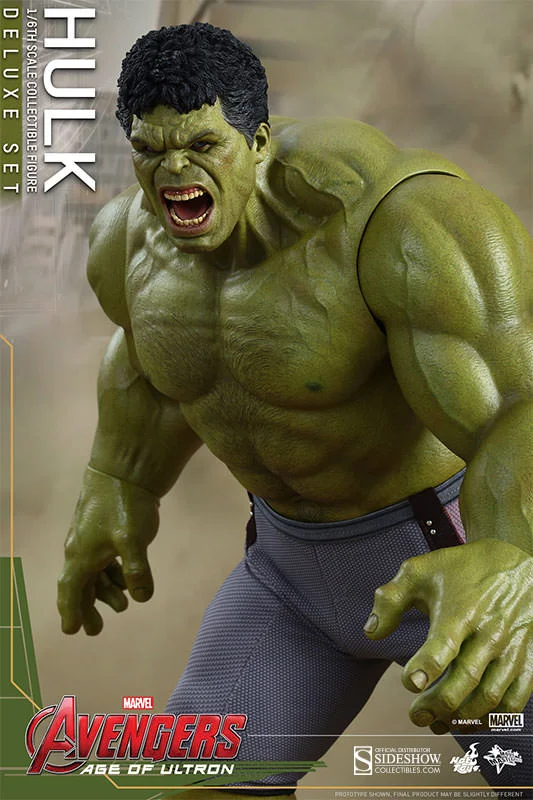 1/6 HOT TOYS - AVENGERS AVENGERS AGE OF ULTRON HULK DELUXE SET