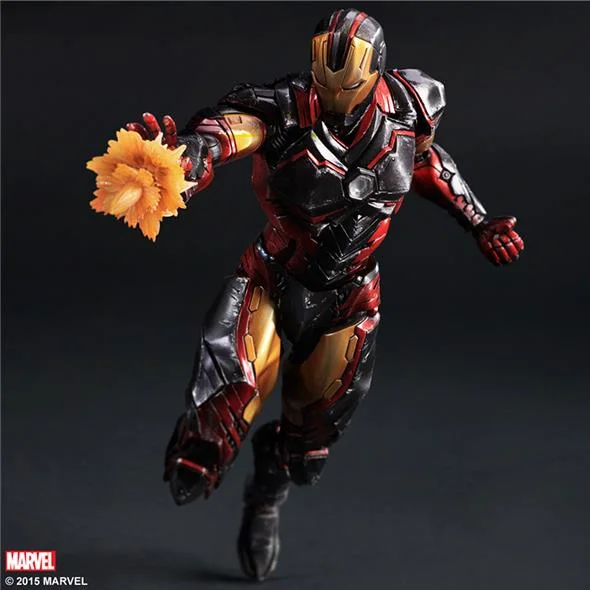 PLAY ARTS KAI - MARVEL COMICS VARIANT IRON MAN P.A.K.