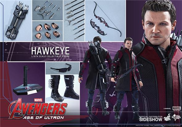 1/6 HOT TOYS - AVENGERS AGE OF ULTRON HAWKEYE