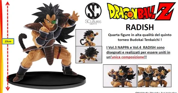 DRAGONBALL Z SCULTURE BIG BUDOUKAI 5 VOL.4 - RADISH