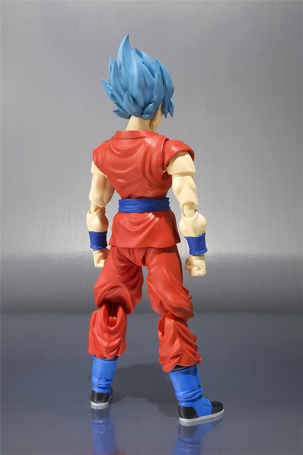 S.H. FIGUARTS DRAGON BALL Z RESURRECTION OF "F" GOD SUPER SAIYAN SON GOKU