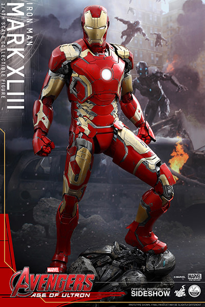 1/4 HOT TOYS - AVENGERS AGE OF ULTRON - IRON MAN MARK 43