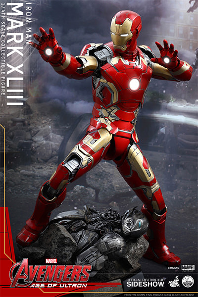 1/4 HOT TOYS - AVENGERS AGE OF ULTRON - IRON MAN MARK 43