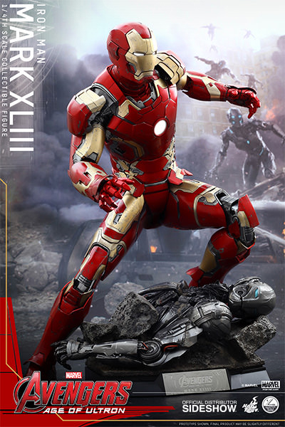 1/4 HOT TOYS - AVENGERS AGE OF ULTRON - IRON MAN MARK 43