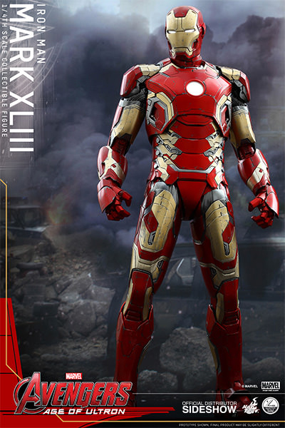 1/4 HOT TOYS - AVENGERS AGE OF ULTRON - IRON MAN MARK 43