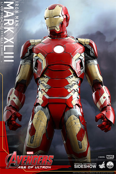 1/4 HOT TOYS - AVENGERS AGE OF ULTRON - IRON MAN MARK 43