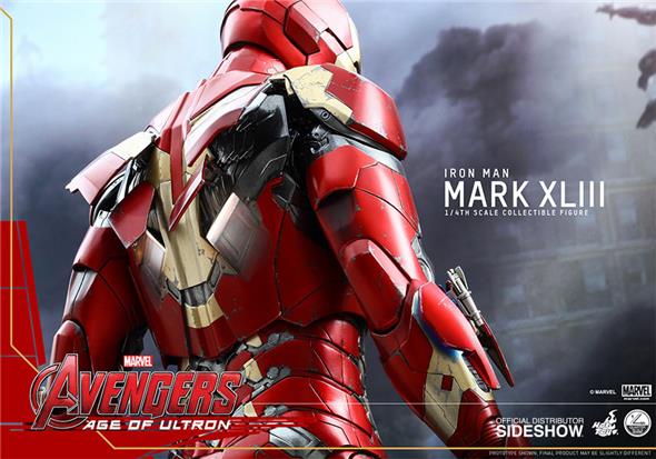 1/4 HOT TOYS - AVENGERS AGE OF ULTRON - IRON MAN MARK 43