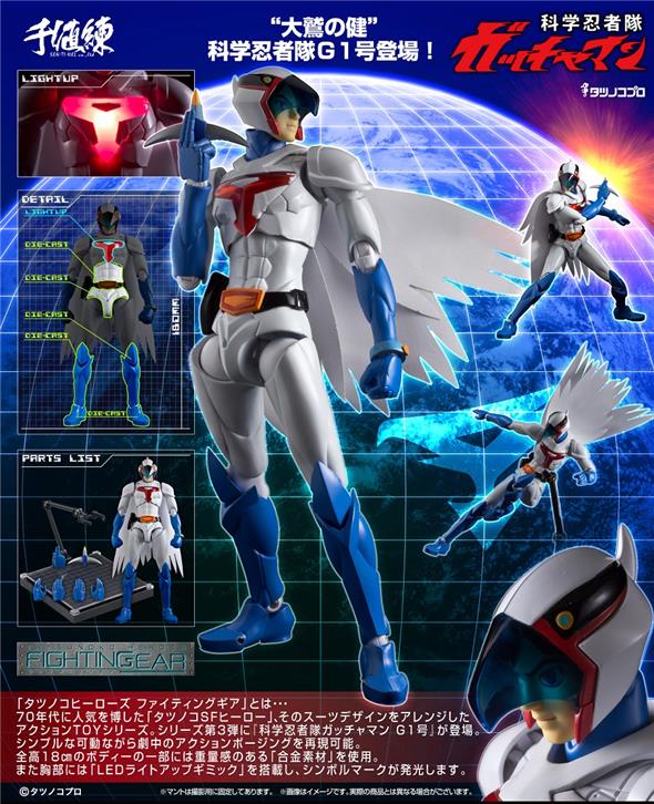 TATSUNOKO HEROS FIGHTINGEAR GATCHAMAN G-1 (KEN L