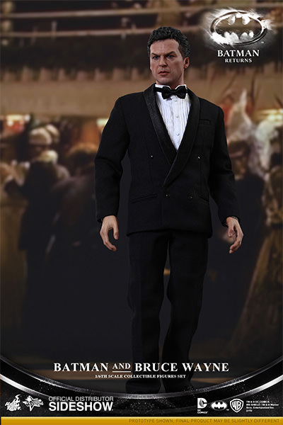 1/6 HOT TOYS - BATMAN AND BRUCE WAYE 1989