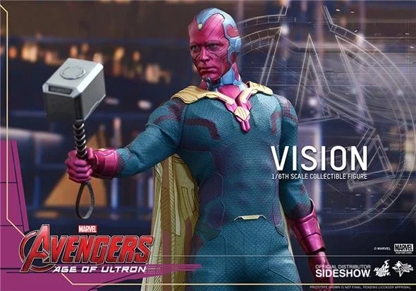 1/6 HOT TOYS - AVENGERS AGE OF ULTRON - VISION