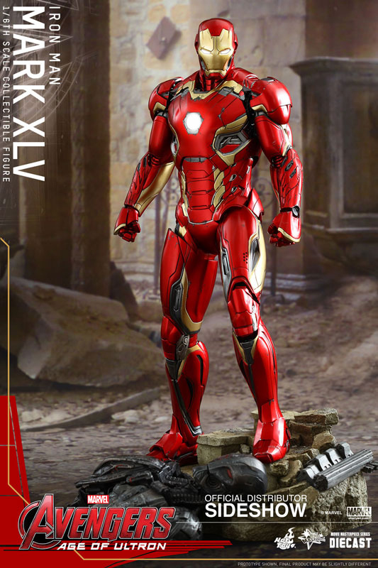 1/6 HOT TOYS - AVENGERS AGE OF ULTRON - IRON MAN MARK 45 DIE-CAST