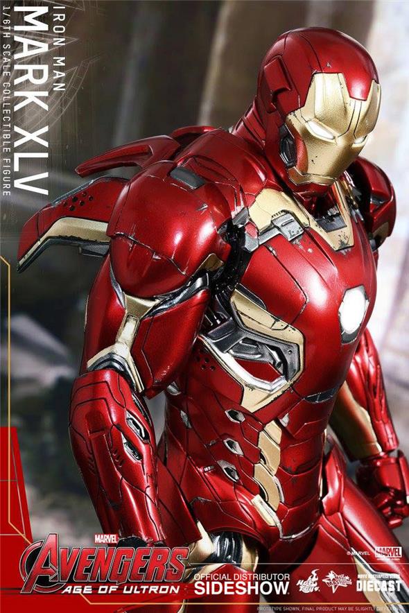 1/6 HOT TOYS - AVENGERS AGE OF ULTRON - IRON MAN MARK 45 DIE-CAST