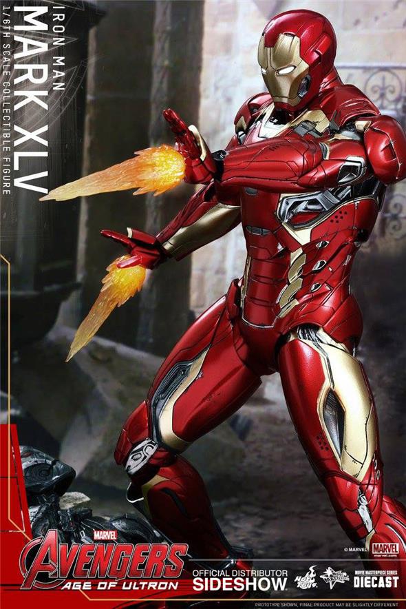 1/6 HOT TOYS - AVENGERS AGE OF ULTRON - IRON MAN MARK 45 DIE-CAST