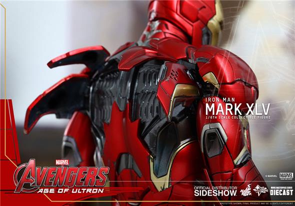1/6 HOT TOYS - AVENGERS AGE OF ULTRON - IRON MAN MARK 45 DIE-CAST