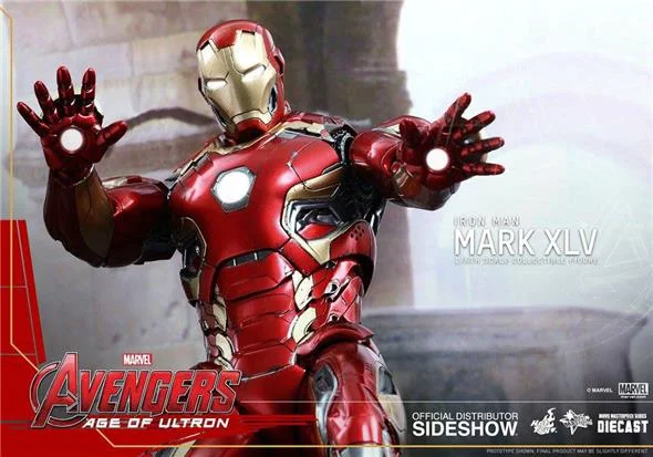 1/6 HOT TOYS - AVENGERS AGE OF ULTRON - IRON MAN MARK 45 DIE-CAST