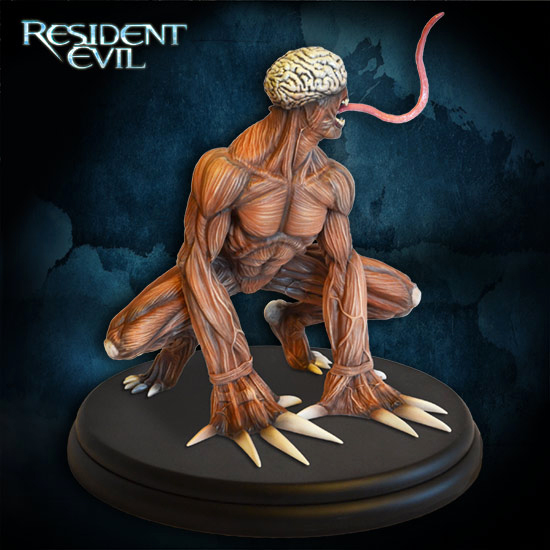 1/4 RESIDENT EVIL LICKER STATUE