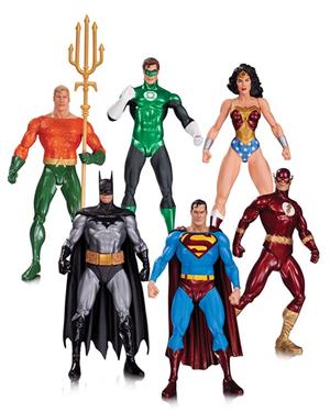 ALEX ROSS JUSTICE LEAGUE 6PACK