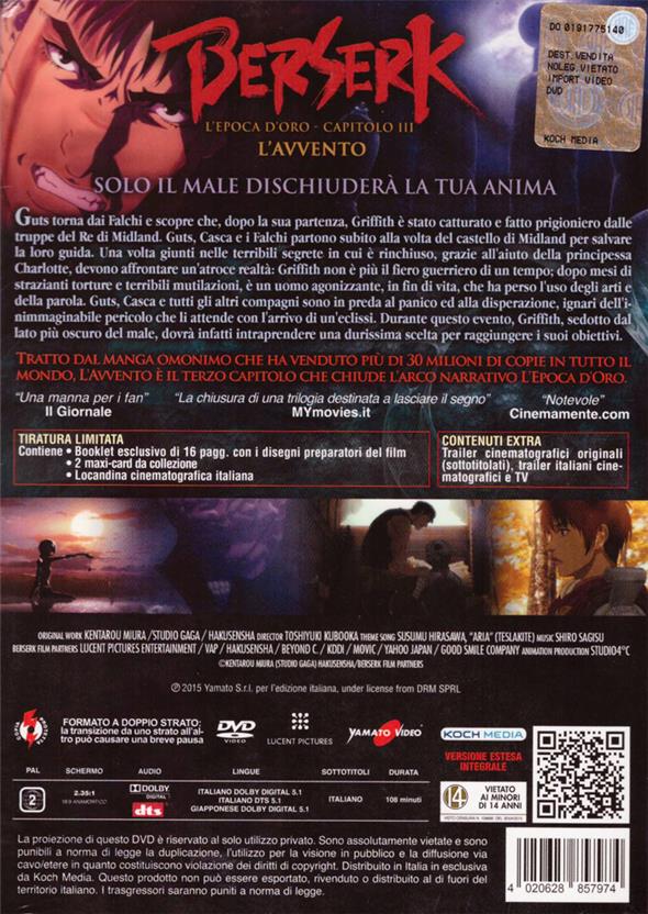 DVD BERSERK L