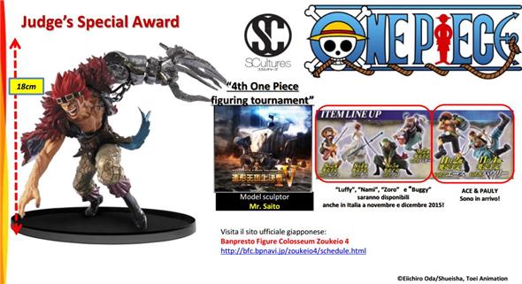 ONE PIECE SCULTURE BIG ZOUKEIO 4 VOL.6 - EUSTASS (CAPTAIN KID)