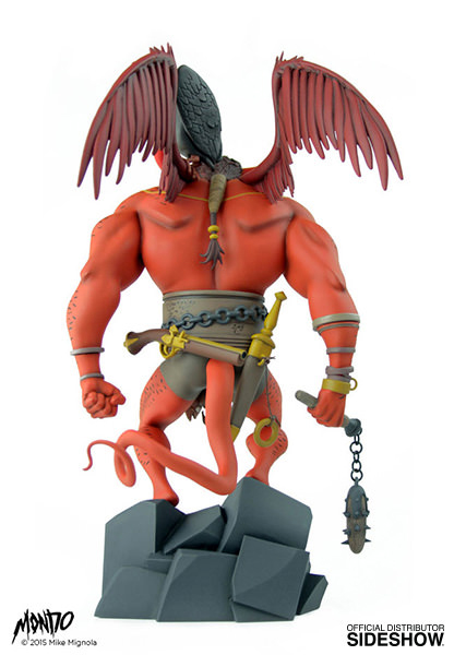 FIRST HELLBOY STATUE