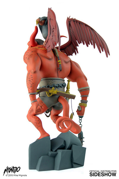 FIRST HELLBOY STATUE