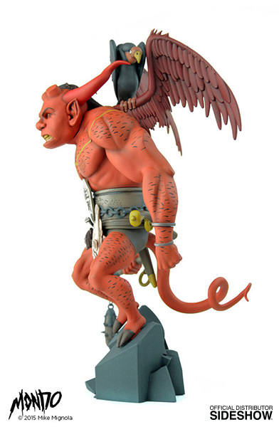 FIRST HELLBOY STATUE
