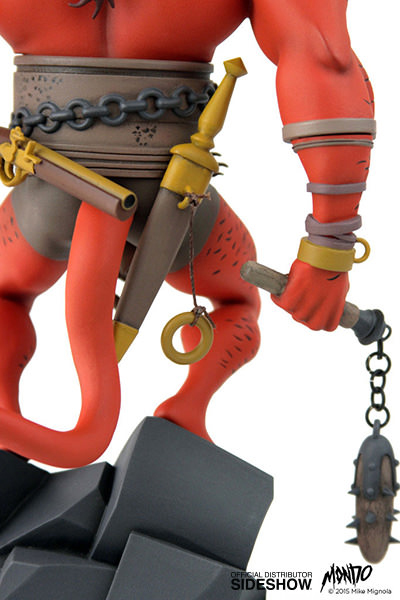 FIRST HELLBOY STATUE