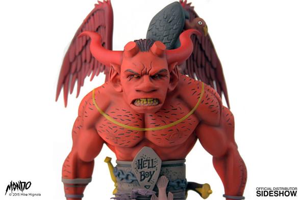 FIRST HELLBOY STATUE