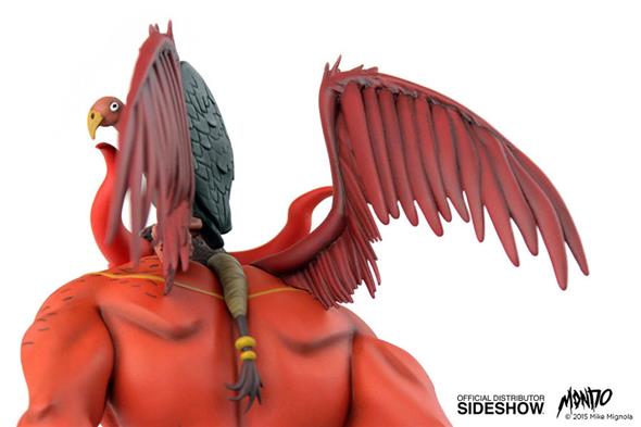 FIRST HELLBOY STATUE
