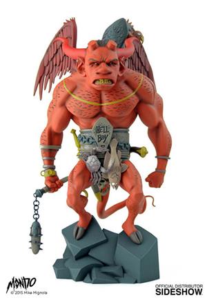 FIRST HELLBOY STATUE