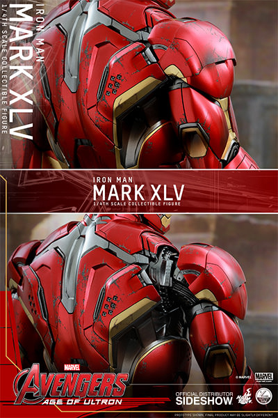 1/4 HOT TOYS - IRON MAN MARK 45