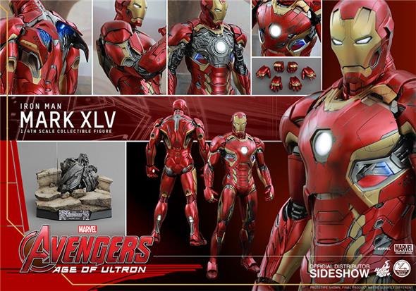1/4 HOT TOYS - IRON MAN MARK 45