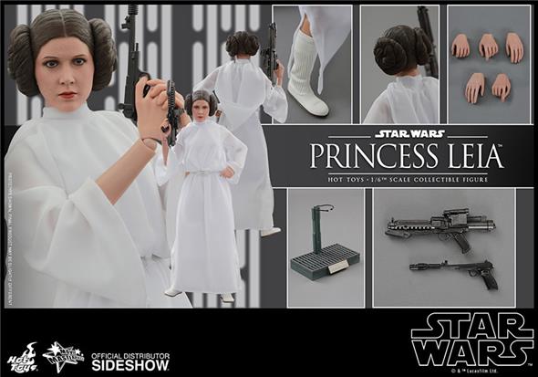 1/6 HOT TOYS - STAR WARS PRINCESS LEIA