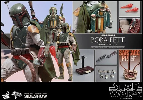 1/6 HOT TOYS - STAR WARS BOBA FETT EP VI DELUXE