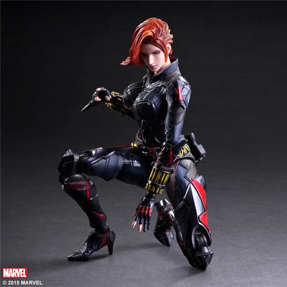 PLAY ARTS KAI - MARVEL VARIANT BLACK WIDOW P.A.K.