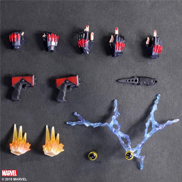 PLAY ARTS KAI - MARVEL VARIANT BLACK WIDOW P.A.K.