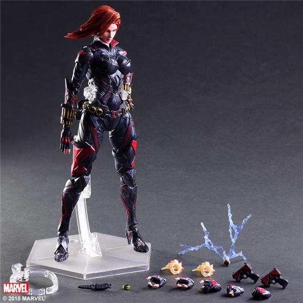 PLAY ARTS KAI - MARVEL VARIANT BLACK WIDOW P.A.K.