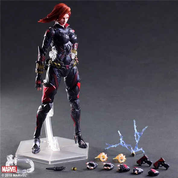 PLAY ARTS KAI - MARVEL VARIANT BLACK WIDOW P.A.K.