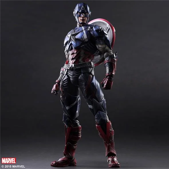 PLAY ARTS KAI - MARVEL VARIANT CAPTAIN AMERICA P.A.K.