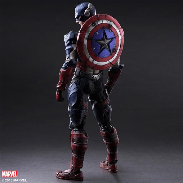 PLAY ARTS KAI - MARVEL VARIANT CAPTAIN AMERICA P.A.K.