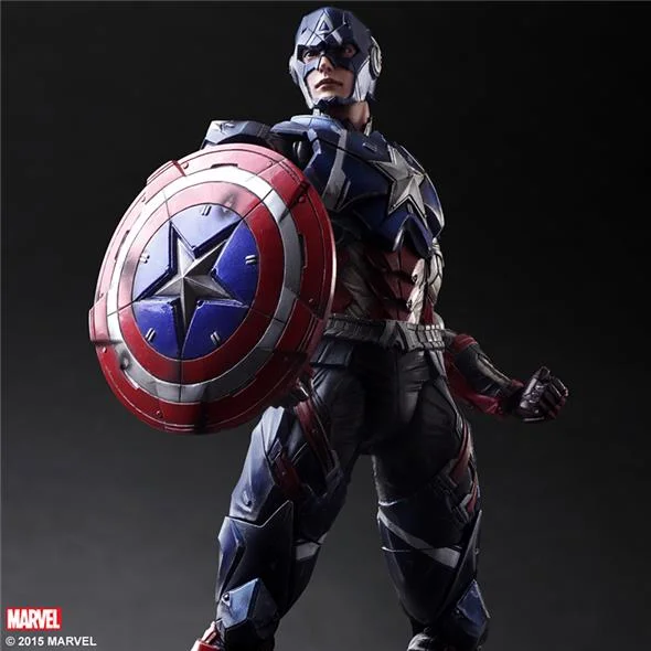 PLAY ARTS KAI - MARVEL VARIANT CAPTAIN AMERICA P.A.K.