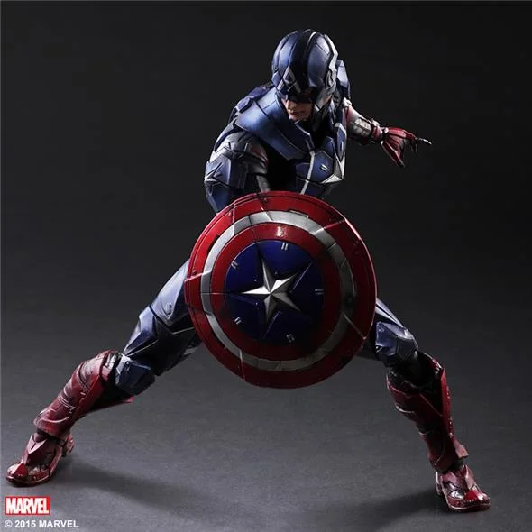 PLAY ARTS KAI - MARVEL VARIANT CAPTAIN AMERICA P.A.K.