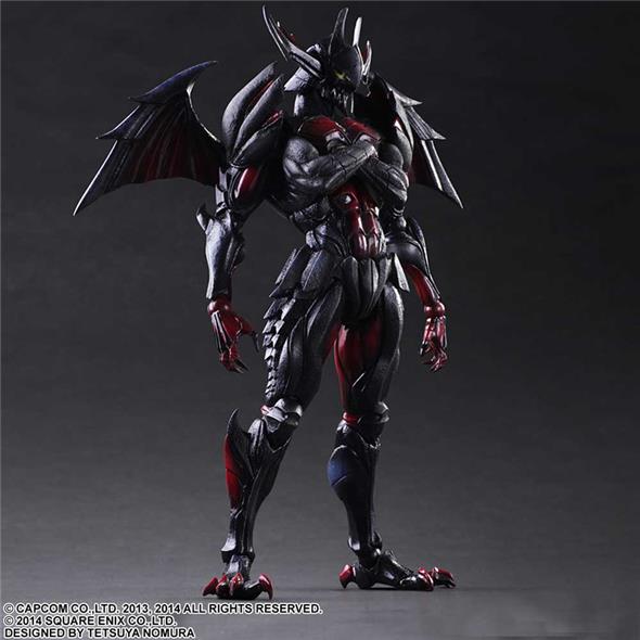 PLAY ARTS KAI - MONSTER HUNTER 4 ULT DIABOLOS ARMOR RAGE P.A.K.