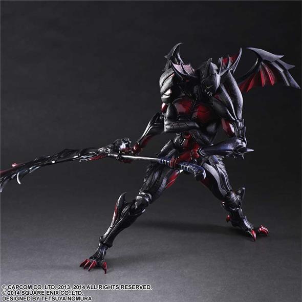 PLAY ARTS KAI - MONSTER HUNTER 4 ULT DIABOLOS ARMOR RAGE P.A.K.
