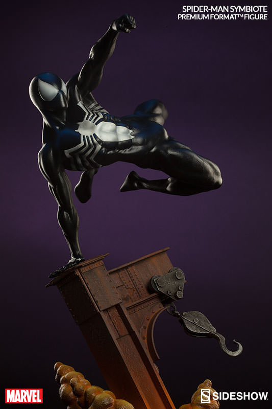 SPIDER-MAN SYMBIOTE COSTUME PREMIUM FORMAT FIGURE