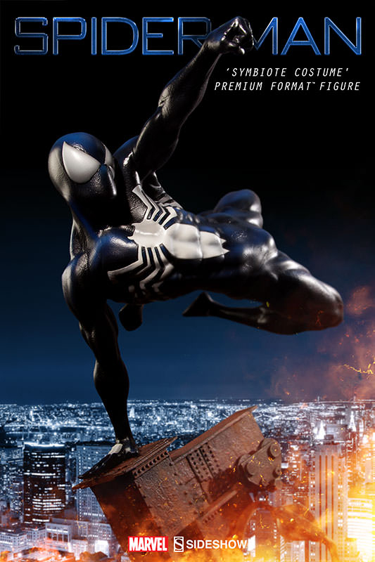 SPIDER-MAN SYMBIOTE COSTUME PREMIUM FORMAT FIGURE