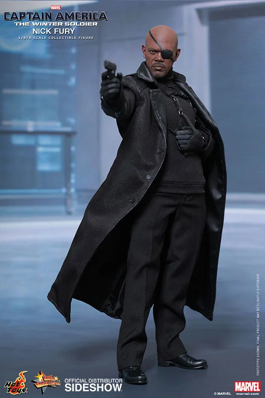 1/6 HOT TOYS - CAPTAIN AMERICA NICK FURY