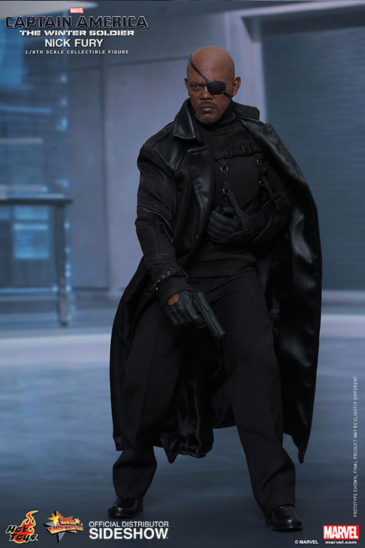 1/6 HOT TOYS - CAPTAIN AMERICA NICK FURY